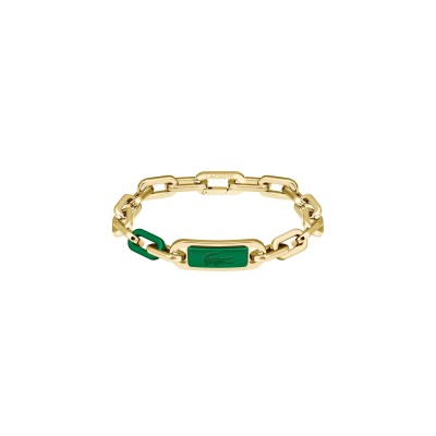 lacoste,gents,crew,bracelet,gold