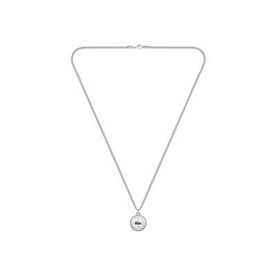lacoste,gents,vigor,necklace,silver