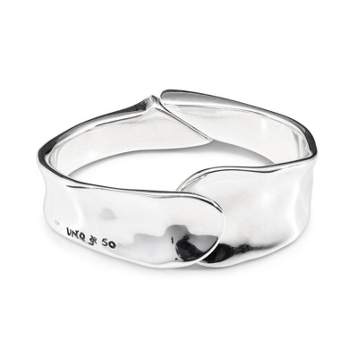 unode50,sterling,silver,plated,bangle,silver