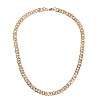 fabric,curb,chain,necklace,gold