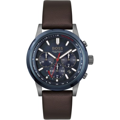 часовник,часовници,boss,solgrade,recycled,stainless,steel,watch,gents,blue