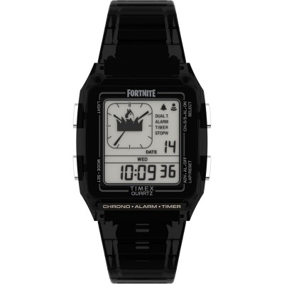 часовници,timex,x,fortnite,digital,black