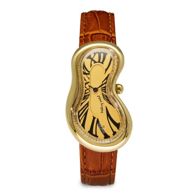 часовник,часовници,exaequo,melting,quartz,analogue,watch,gold,dial