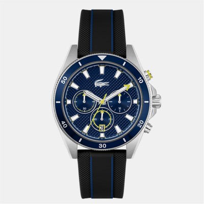 часовник,часовници,lacoste,mens,mainsail,watch,blue,steel