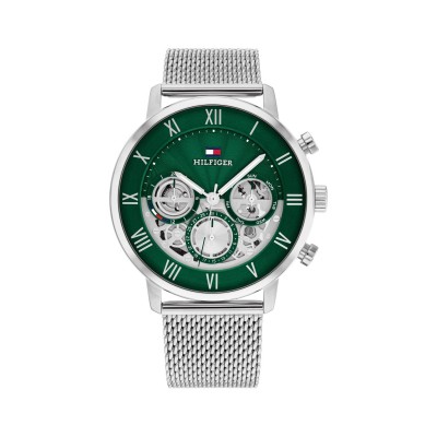 часовник,часовници,tommy,hilfiger,tommy,hilfiger,mens,stainless,steel,watch,green,steel