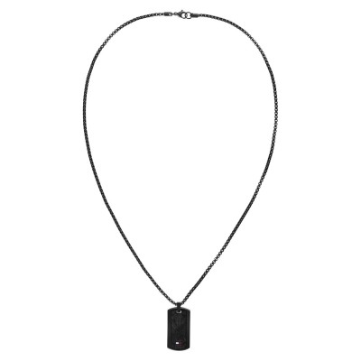 аксесоари,на,разпродажба,tommy,hilfiger,tommy,hilfiger,mens,pendant,necklace,black