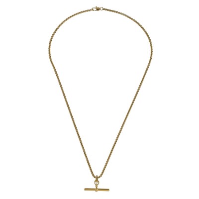 коледни,подаръци,за,нея,всички,коледни,подаръци,fabric,t,bar,metal,necklace,gold