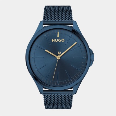 мъжки,часовник,часовници,hugo,hugo,smash,watch,mens,blue