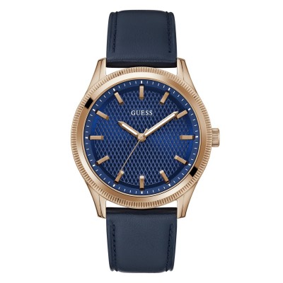 часовник,часовници,guess,analogue,quartz,watch,blue,metallics