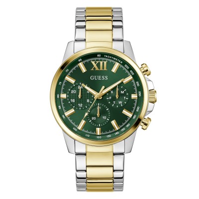 часовник,часовници,guess,walker,watch,green,metallics