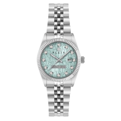 часовник,часовници,philipp,plein,superlative,watch,green,silver
