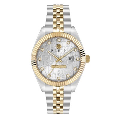 часовник,часовници,philipp,plein,superlative,watch,brown,metallics