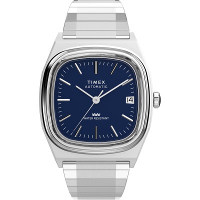 часовник,часовници,timex,q,timex,watch,blue,silver