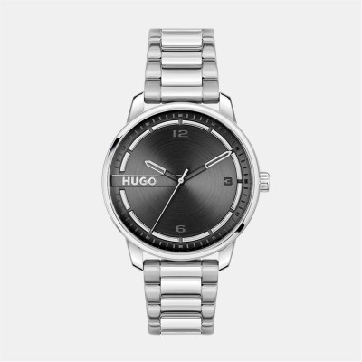 мъжки,часовник,часовници,hugo,hugo,mens,#stamp,watch,black,silver