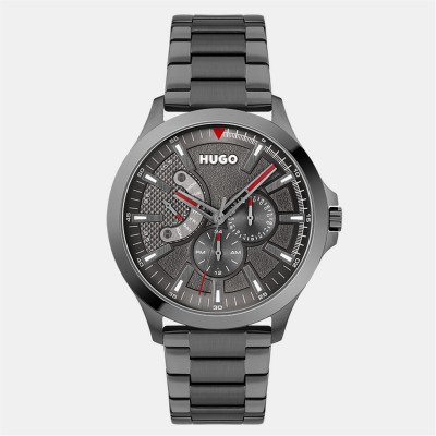 часовник,часовници,аксесоари,на,разпродажба,hugo,gents,hugo,#leap,bracelet,watch,grey,grey