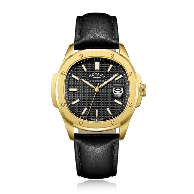 часовник,бижутерия,часовници,rotary,men's,quartz,analogue,watch,black,black