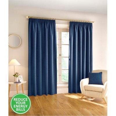 enhanced,living,harvard,100pct.,blackout,thermal,tape,top,curtain,navy
