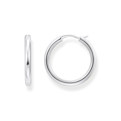 бижутерия,thomas,sabo,women's,sterling,silver,hoop,earrings,silver,coloured