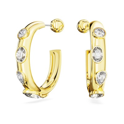 аксесоари,на,разпродажба,swarovski,dextera,hoop,earrings,gold