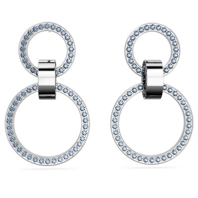 аксесоари,на,разпродажба,swarovski,dextera,hoop,earrings,rhodium