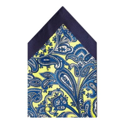 haines,and,bonner,silk,pocket,square,yellow,blue