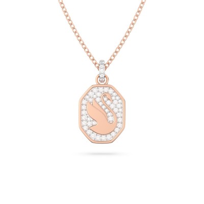 аксесоари,на,разпродажба,swarovski,swan,pendant,rose,gold