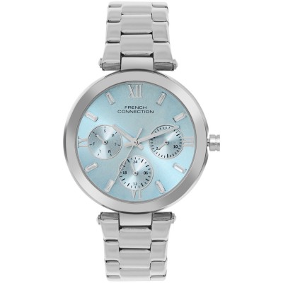 дамски,часовник,часовници,аксесоари,на,разпродажба,french,connection,connection,elysian,teal,round,dial,womens,multifunction,watch,teal,blue