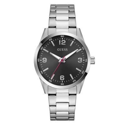 часовник,часовници,бижутерия,аксесоари,на,разпродажба,guess,gesjwl,easton,watch,sn64,black,silver