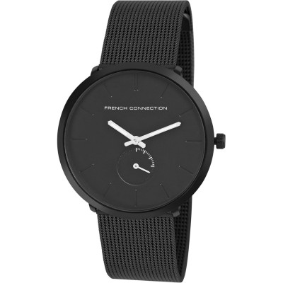 мъжки,часовник,часовници,аксесоари,на,разпродажба,french,connection,connection,black,dial,analog,watch,for,mens,black