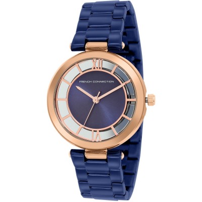 дамски,часовник,часовници,аксесоари,на,разпродажба,french,connection,connection,analog,blue,dial,womens,watch,blue