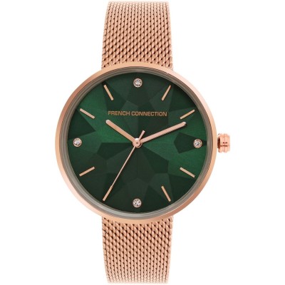 дамски,часовник,часовници,аксесоари,на,разпродажба,french,connection,connection,analog,green,dial,womens,watch,green