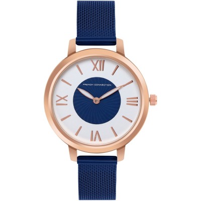 часовник,часовници,аксесоари,на,разпродажба,french,connection,connection,analog,watch,for,women,blue