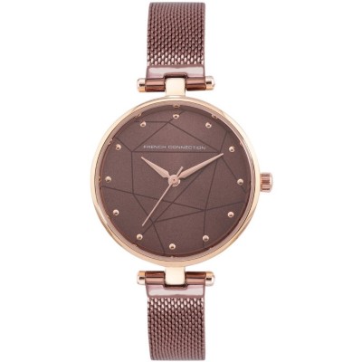 дамски,часовник,часовници,аксесоари,на,разпродажба,french,connection,connection,womens,analog,watch,brown,strap,brown