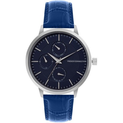 часовник,часовници,french,connection,connection,mens,analog,watch,blue,strap,blue