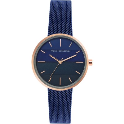 дамски,часовник,часовници,аксесоари,на,разпродажба,french,connection,connnection,analog,blue,dial,womens,watch,blue