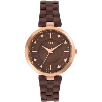 часовник,часовници,аксесоари,на,разпродажба,french,connection,connection,suki,brown,round,analog,watch,for,women,brown