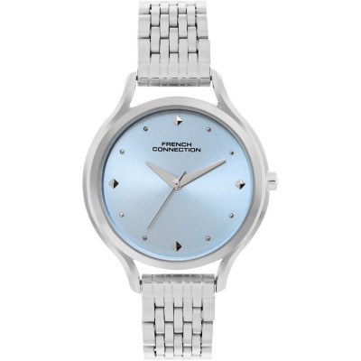 дамски,часовник,часовници,аксесоари,на,разпродажба,french,connection,connection,honora,round,dial,womens,analogue,watch,sky,blue