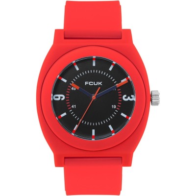часовник,часовници,аксесоари,на,разпродажба,fcuk,analog,black,dial,unisex,watch,black