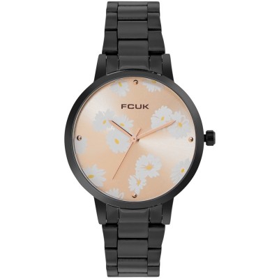 часовник,часовници,аксесоари,на,разпродажба,fcuk,analog,watch,for,women,rose,gold