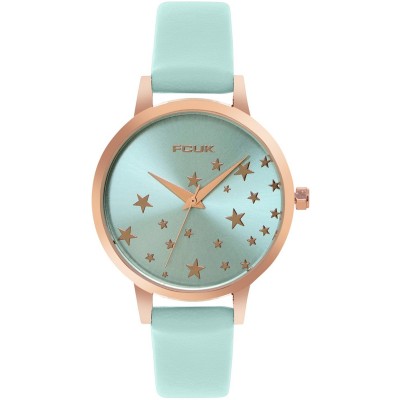 часовник,часовници,аксесоари,на,разпродажба,fcuk,analog,watch,for,women,green