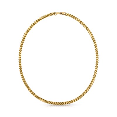 бижутерия,guess,men,s,21,inch,foxtail,chain,necklace,metallics