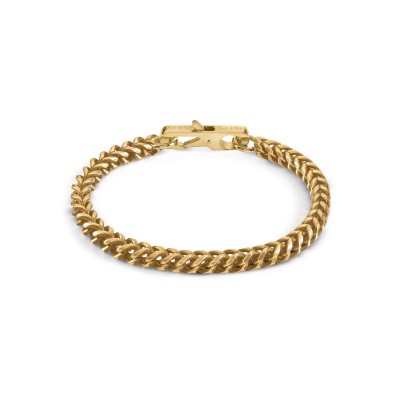 guess,men,s,black,and,gold,chain,bracelets,metallics