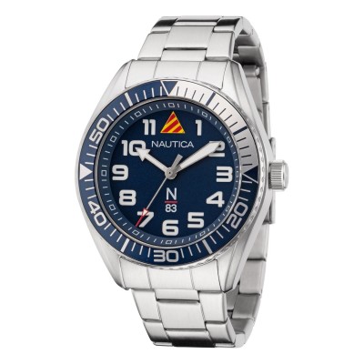 часовници,аксесоари,на,разпродажба,nautica,nautica,dial,brclt,sn99,silver