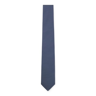 аксесоари,на,разпродажба,boss,mens,boss,black,luxury,jacquard,woven,tie,open,blue,468