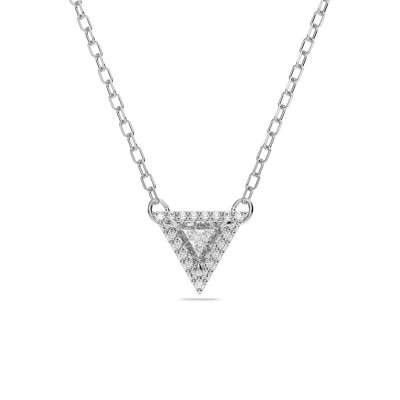 аксесоари,на,разпродажба,swarovski,ortyx,triangle,necklace,white