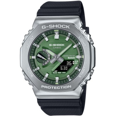 часовник,часовници,g,shock,lifestyle,gbm,2100a,watch,green,silver