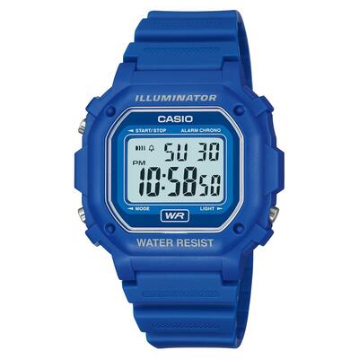 часовник,часовници,casio,f,108wh,2aef,watch,blue,lcd