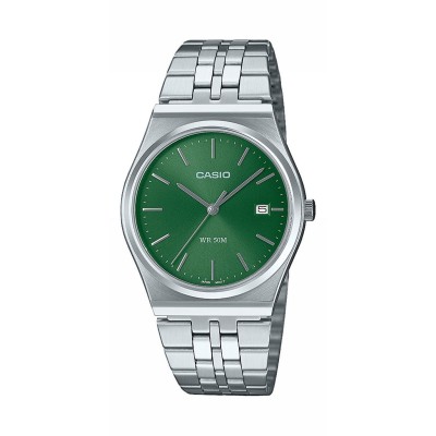 часовник,часовници,casio,mtp,b145d,watch,green,silver