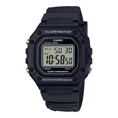 часовник,часовници,casio,w,218h,1avef,watch,black
