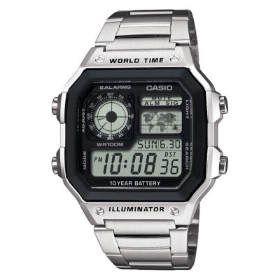 часовник,часовници,casio,ae,1200whd,1avef,watch,silver,white